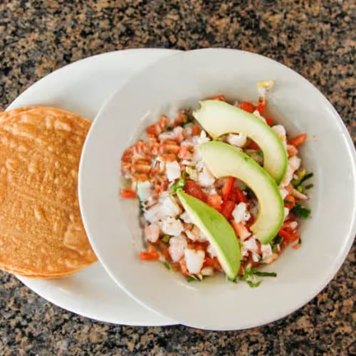 Ceviche Costeño.